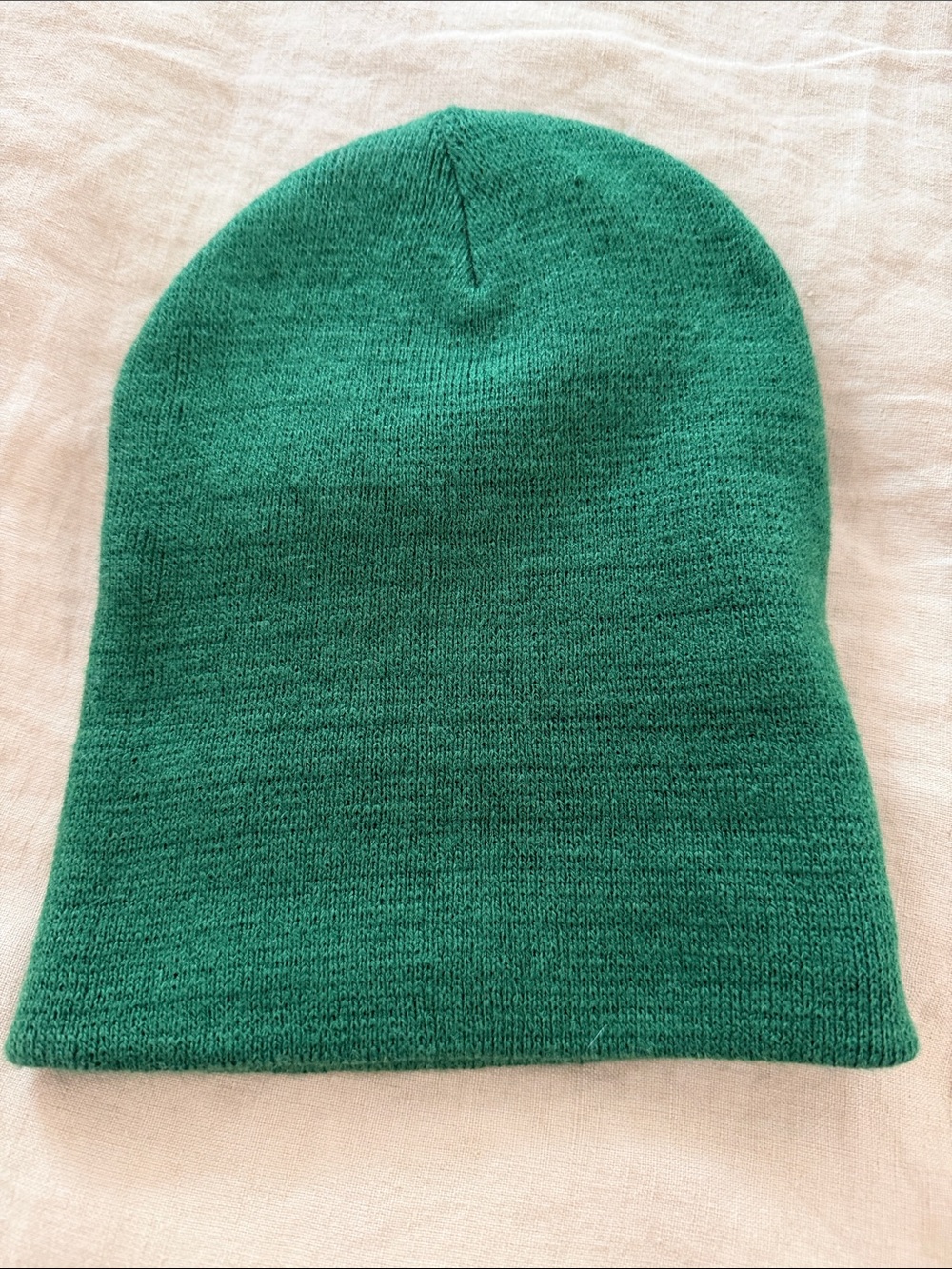 Classic Green Knit Beanie